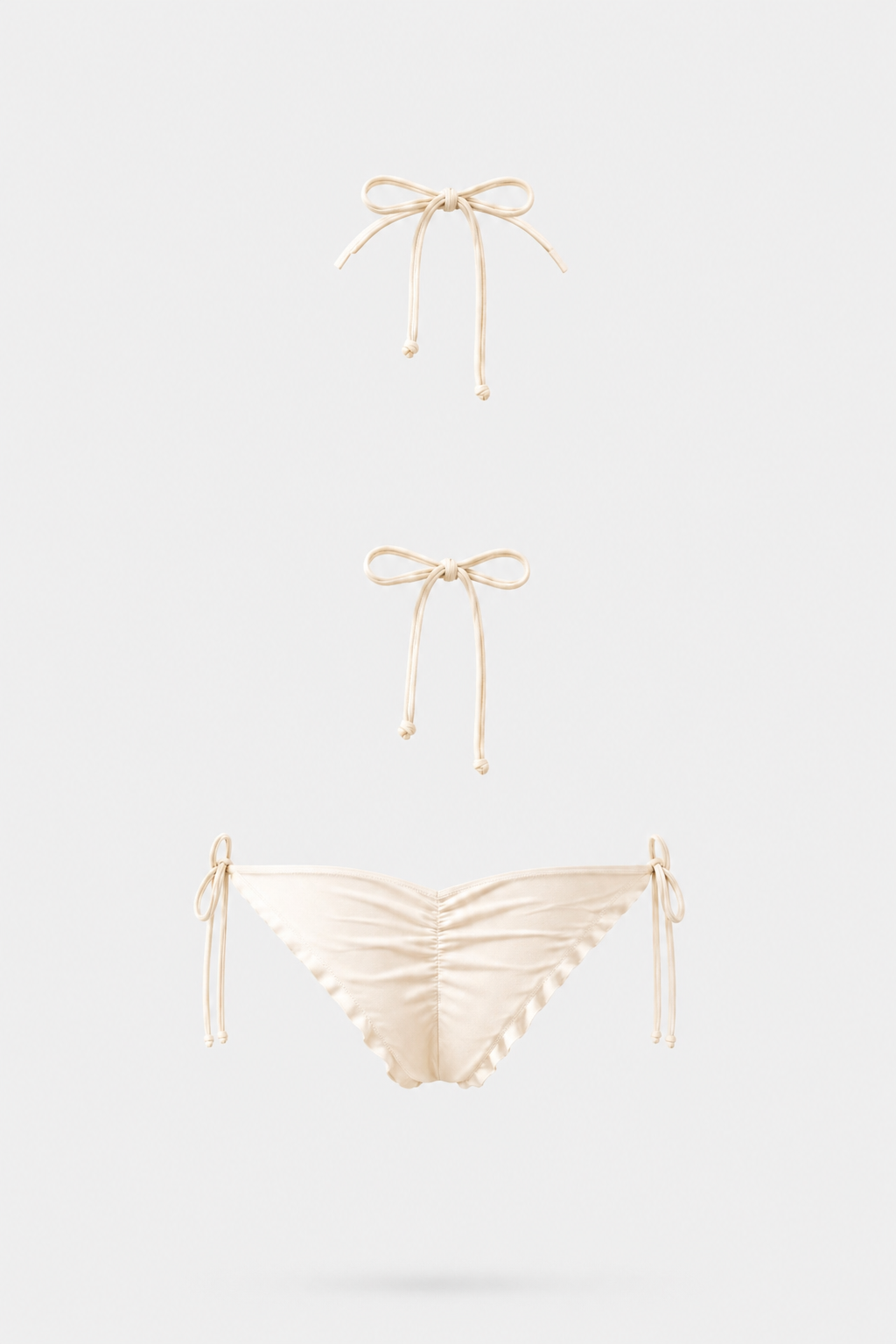 Palase Ruched Bottom - Cream