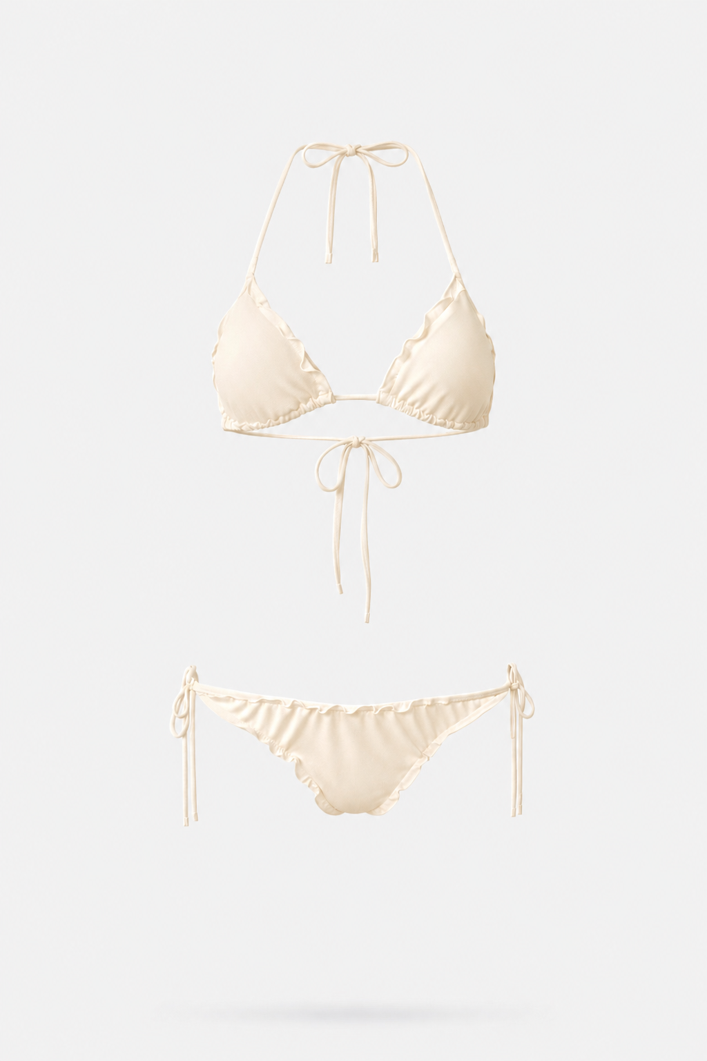 Palase Triangle Top - Cream