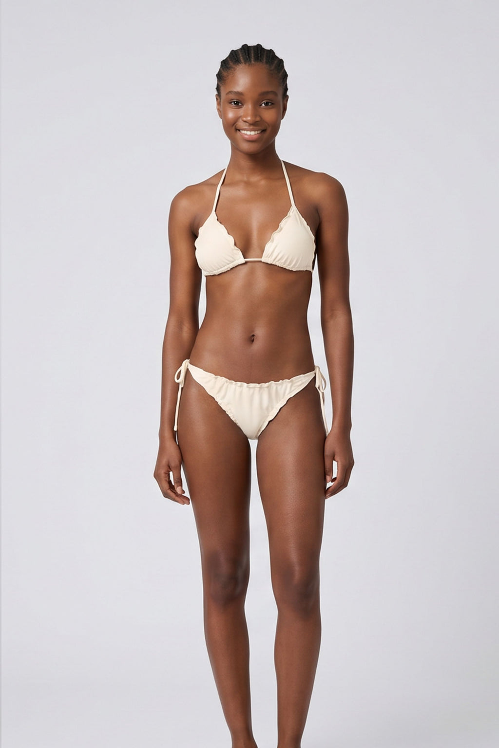 Palase Triangle Top - Cream