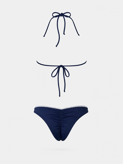 Blue Coast Triangle Bottom - Navy