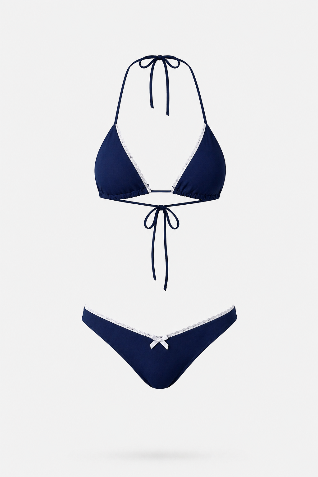 Blue Coast Triangle Top - Navy